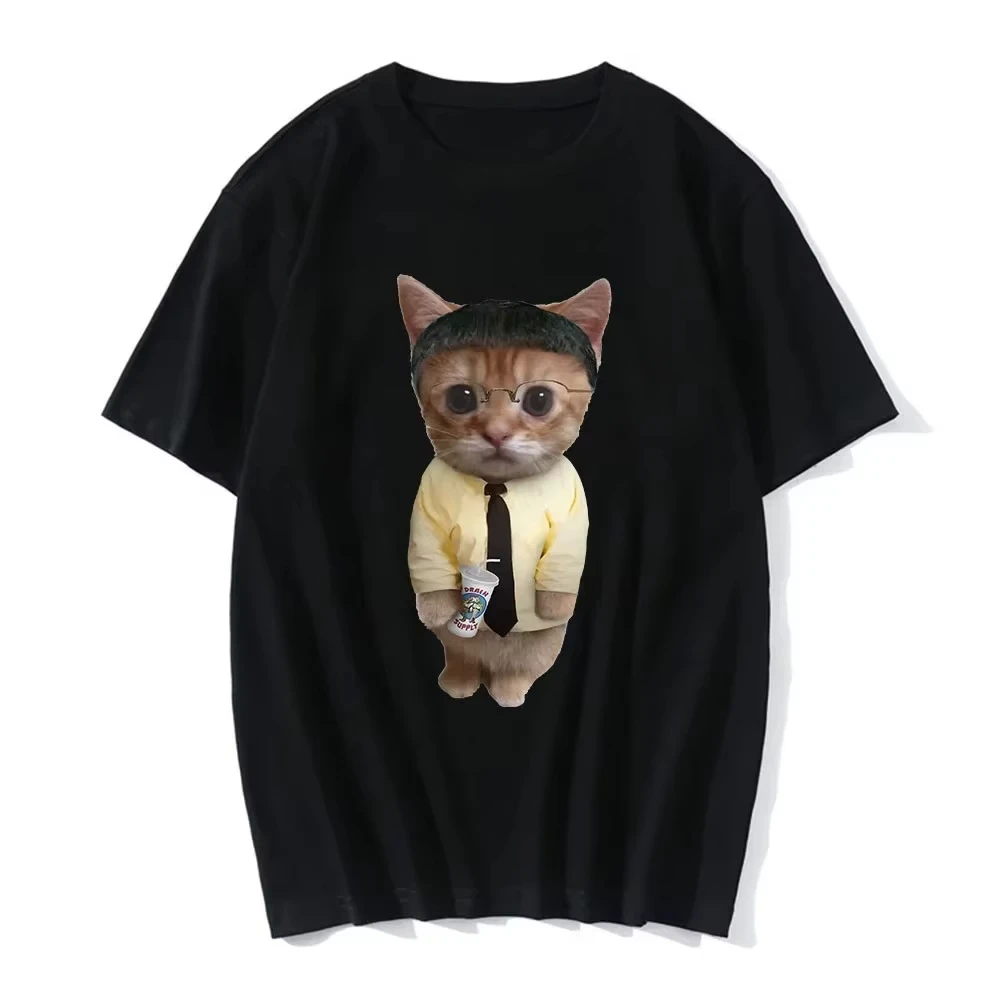 

Funny Cat 3D Print Women T-Shirt Casual Men Cotton T-Shirt Summer Harajuku Kid T Shirts Girl Boy Casual Female Men Clothes