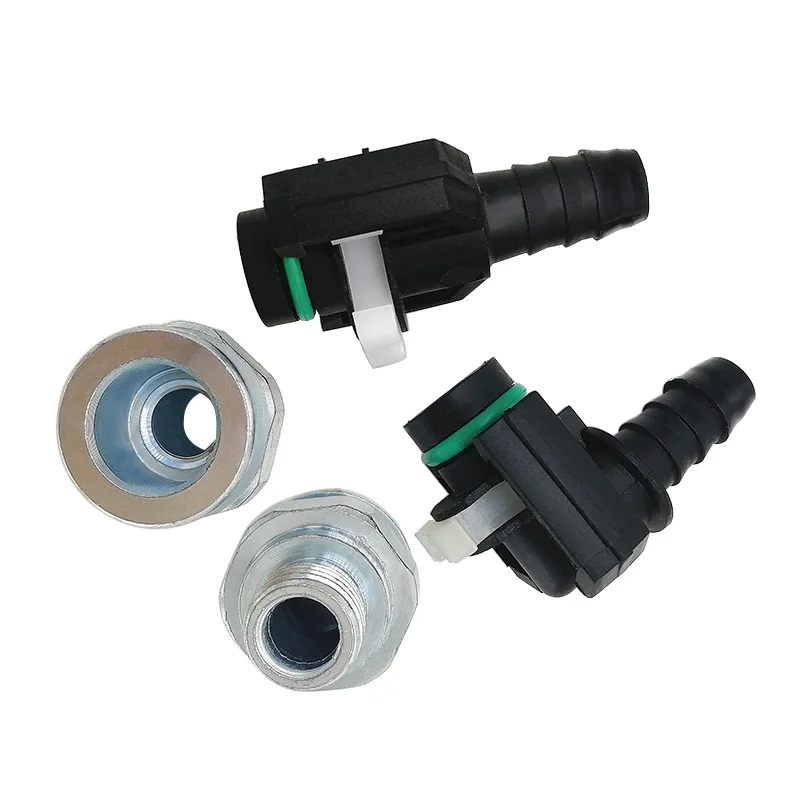 موصل سريع لخط الوقود البلاستيكي 16-12*1.5 عالي الجودة لسيارة shaanqi delong EFI لشاحنة كبيرة لشاحنة ثقيلة مجموعة واحدة #3
