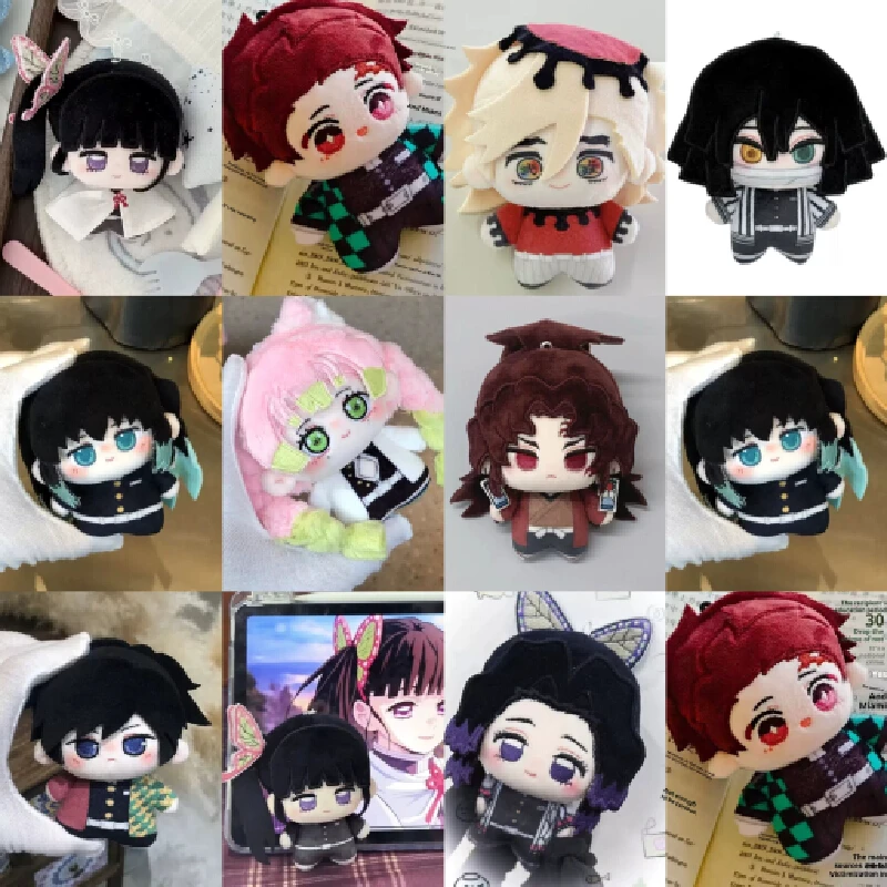 

New Demon Slaying Kimetsu No Yaiba Cotton Doll Merchandise Yoriichi Tsugikuni Muichiro Tokito Mitsuri Kanroji Zenitsu Agatsuma