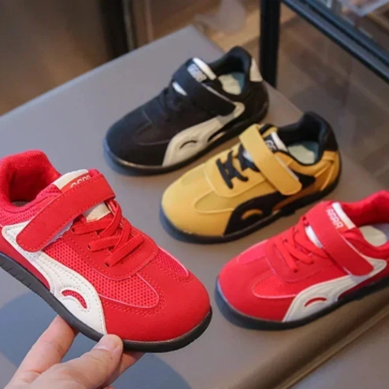 

Детская повседневная спортивная обувь, удобная, нескользящая, дышащая, сетчатая, для активного отдыха, кроссовки для мальчиков и девочек, обувь для студентов