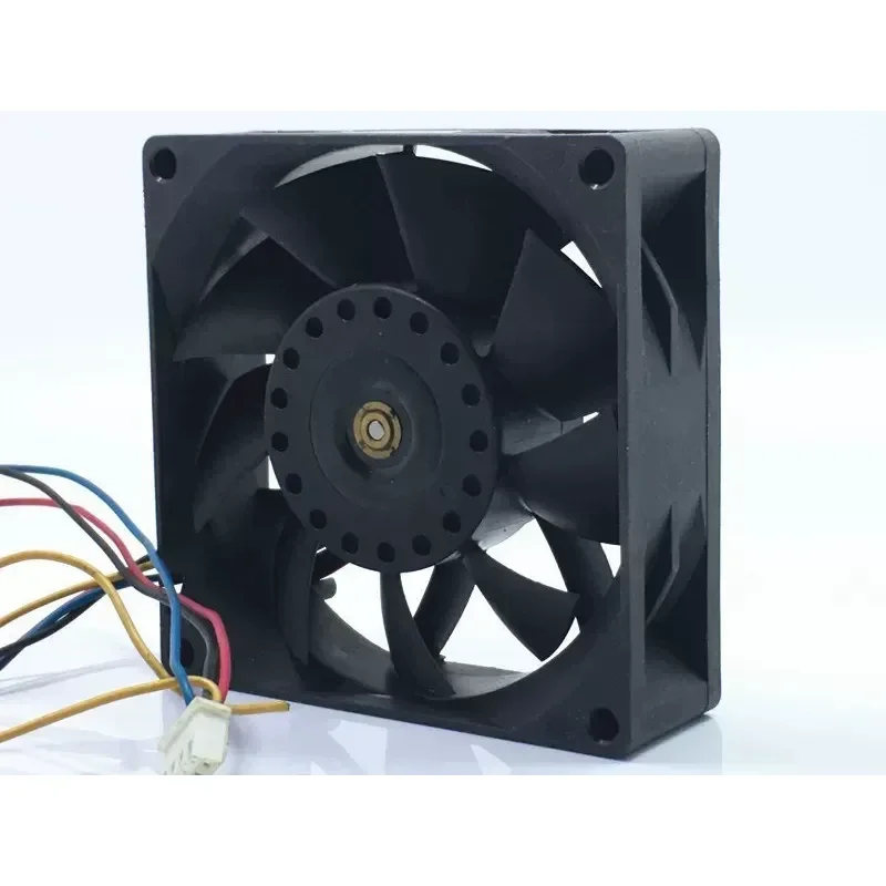for Delta 8025 8CM Double Ball Bearing Fan 12V 0.80A 4-Wire PWM Cooling Fan