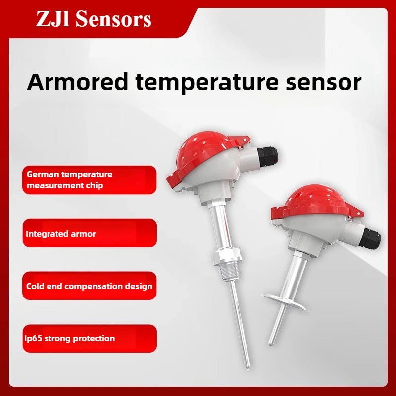 

MIK-WZPK armored thermocouple K type platinum resistance PT100 temperature sensor temperature transmitter wrn130/wzp-230