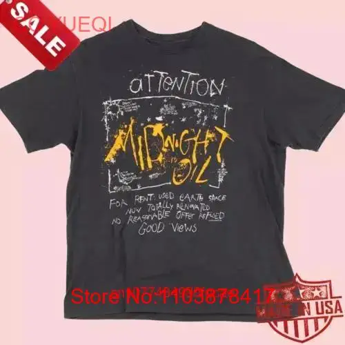 New Midnight Oil 1988 album For Fans S 5XL T Shirt 1LU570 long or short sleeves