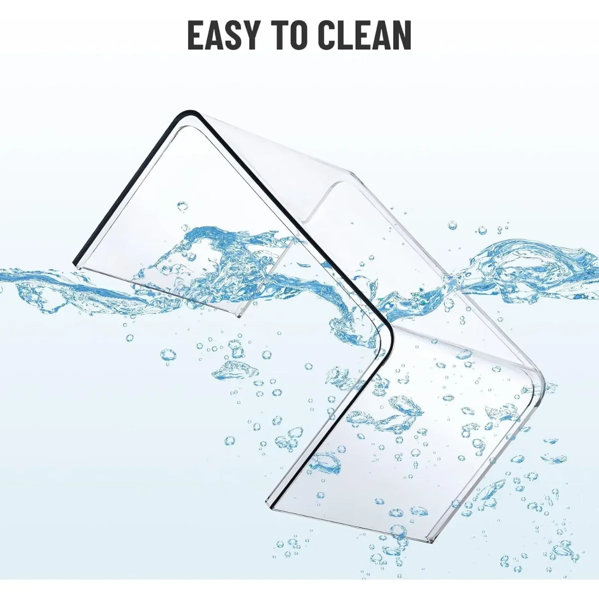 Organizador de gabinete, 2 para organizadores y almacenamiento de cocina, estante de exhibición para despensa, decoración de habitación, estantes organizadores de escritorio para encimera