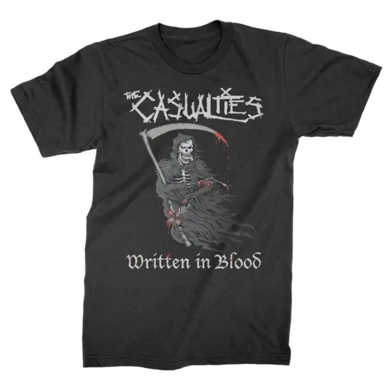 Authentic THE CASUALTIES Written In Blood T Shirt S NEW