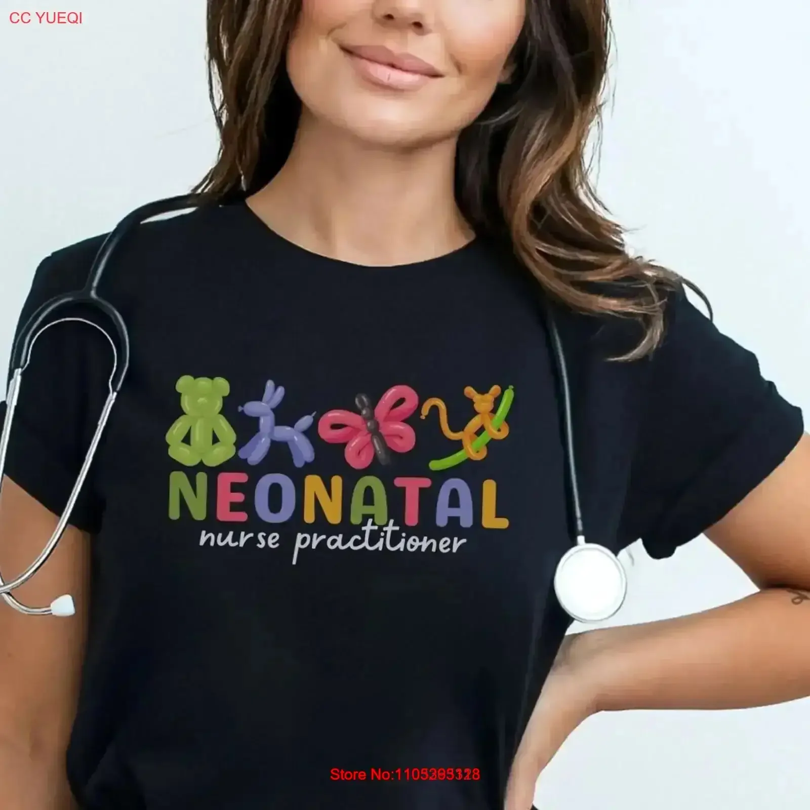 Neonatal Nurse Practitioner T Shirt NNP NP Crewneck Intensive Care Unit Nicu Graduation s vintage Washed Soft Slightly fashion