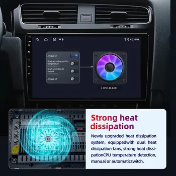 LEHX L3X 5G WIFI 2din 9palcový Android 15 Autorádio Steeo CarPlay gps pro Toyota VW Hyundai Kia Honda LADA FIAT Autoradio hlavní jednotka 8 nejlepší prodej dotyková obrazovka s Androidem 15 palců - №3