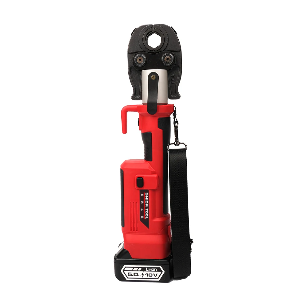 

SD1930 Cordless Battery Powered Portable Hydraulic Pipe Press Tool Kit Electric Crimping Plumbing Pliers For Copper PEX Pipes