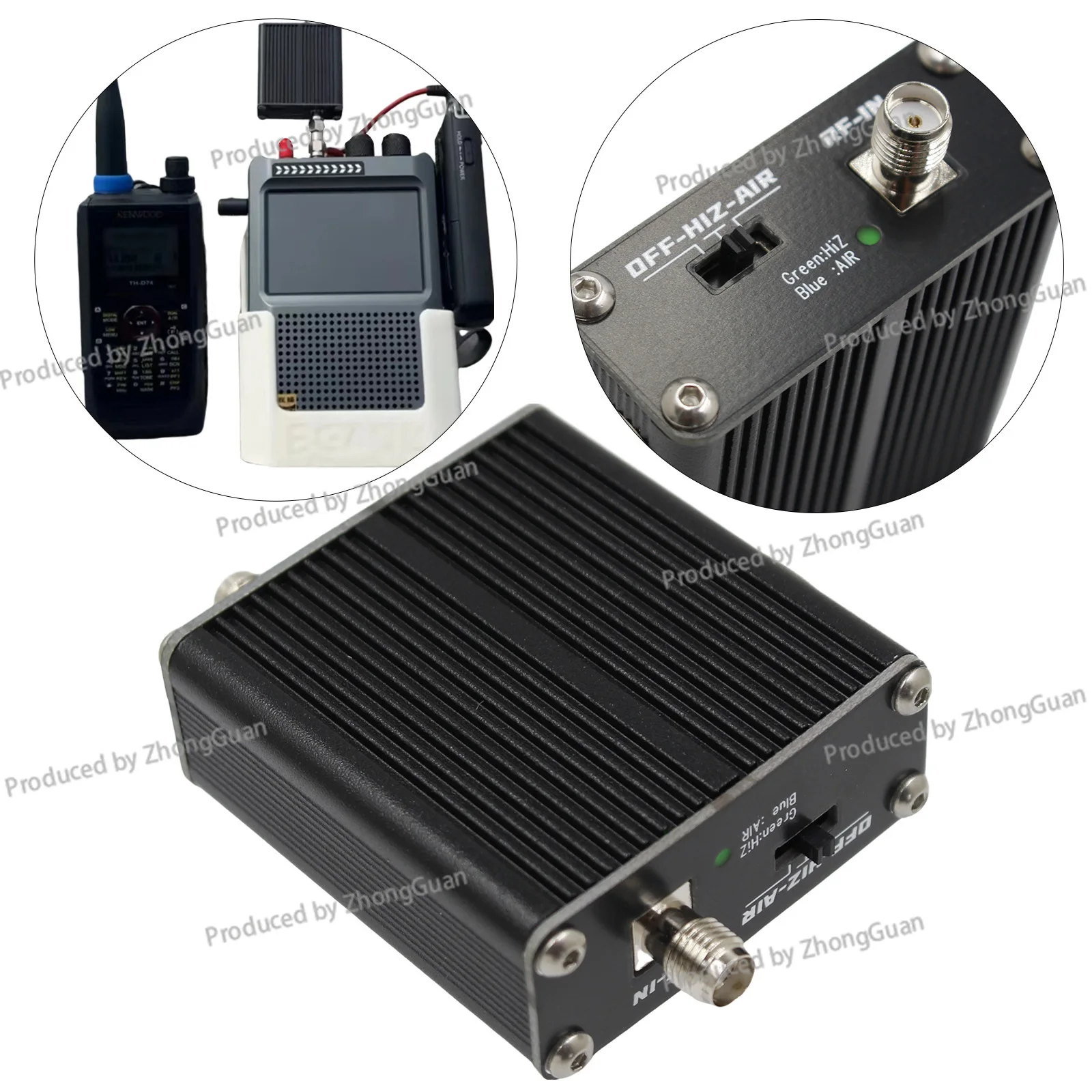 

Air inverter, aviation band, frequency conversion to short wave, aviation inverter high resistance amplifier, 2 in 1