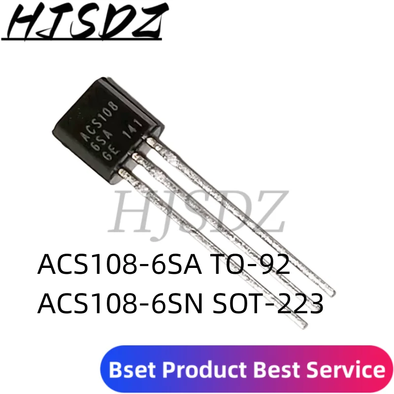 10 sztuk ACS108 ACS108-6SA do-92 ACS1086S TO92 ACS108-6SN SOT-223