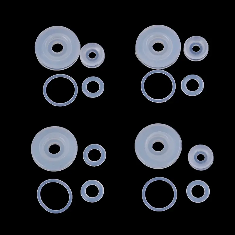 4pcs/set Electrical Pressure Cooker Valve Parts Ball Float Sealer Seal Rings Safe Non Toxic Gasket