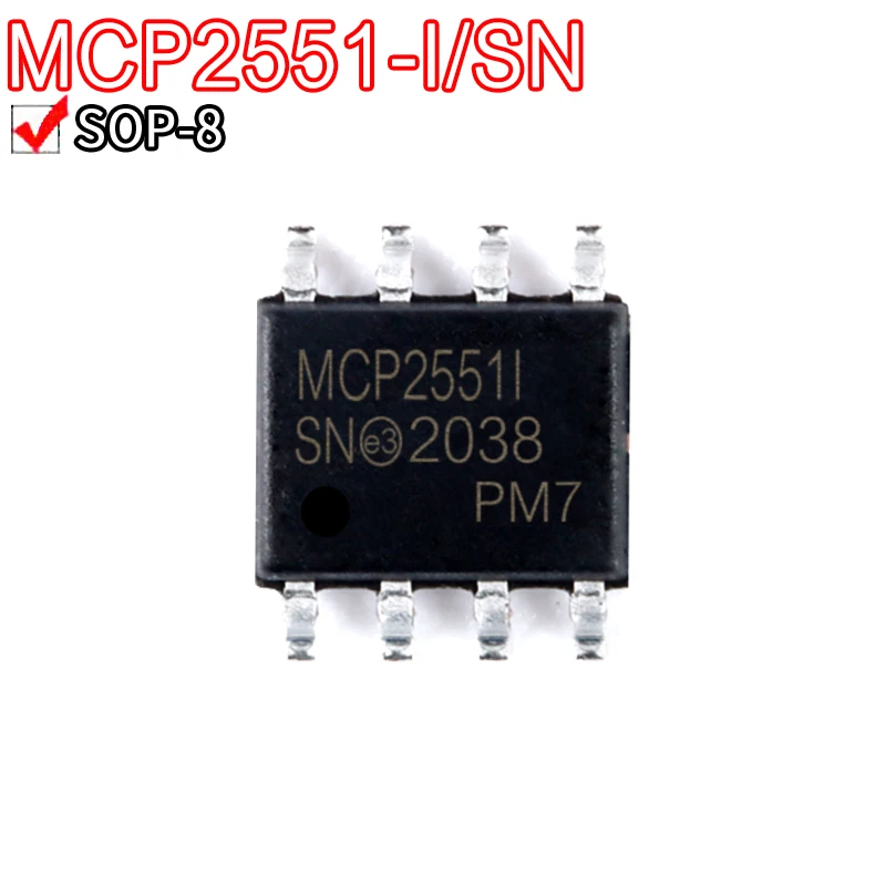 5PCS MCP6L2 MCP601 MCP2551 MCP6002 MCP6032 MCP6L02 MCP6442-I/SN SOP-8 6002 601T-E 6032 6L02 6442T-I/SN SOP8