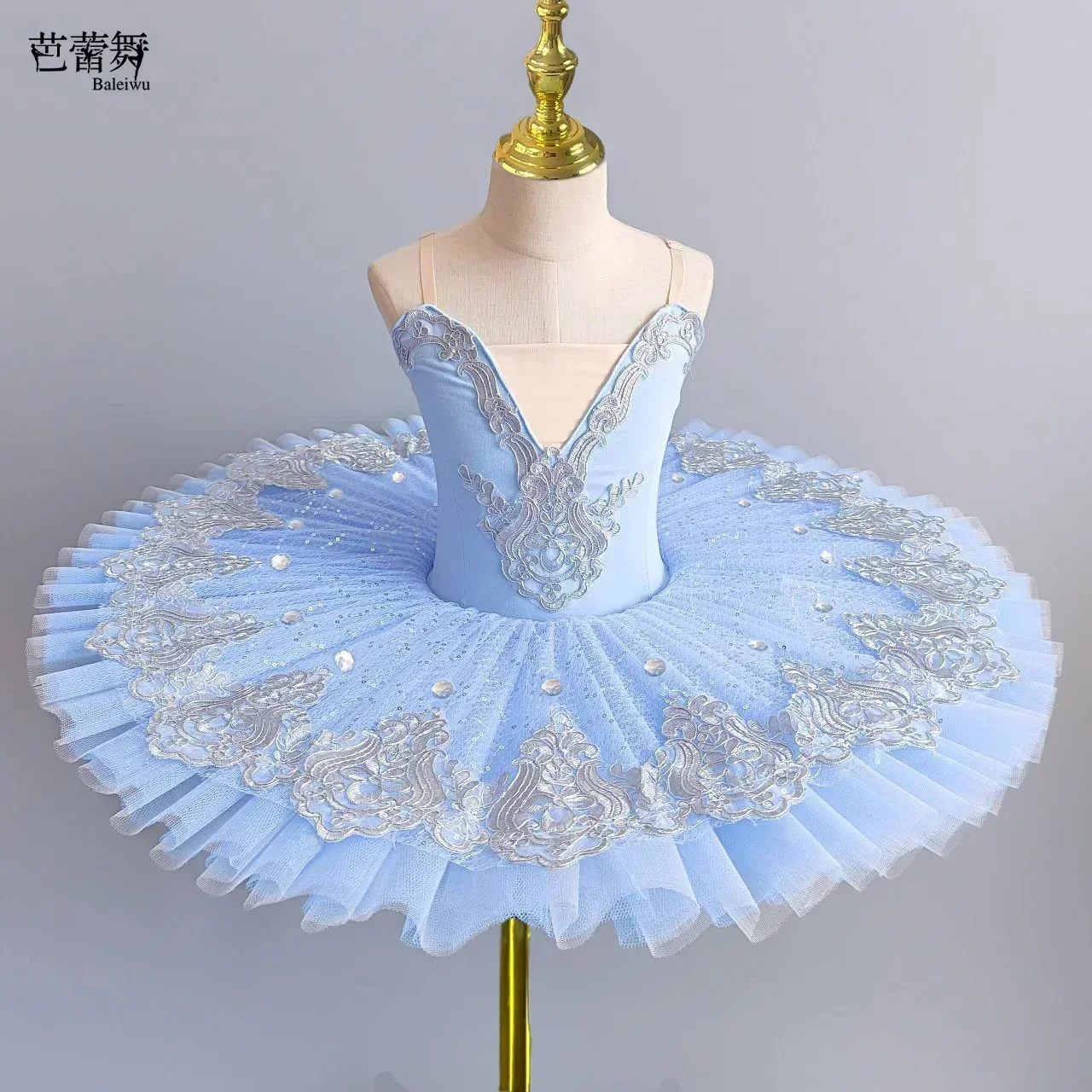 プロフェッショナル白人女の子白鳥の湖バレエドレスバレリーナダンス衣装子供のためのパフォーマンスチュチュダンスウェア