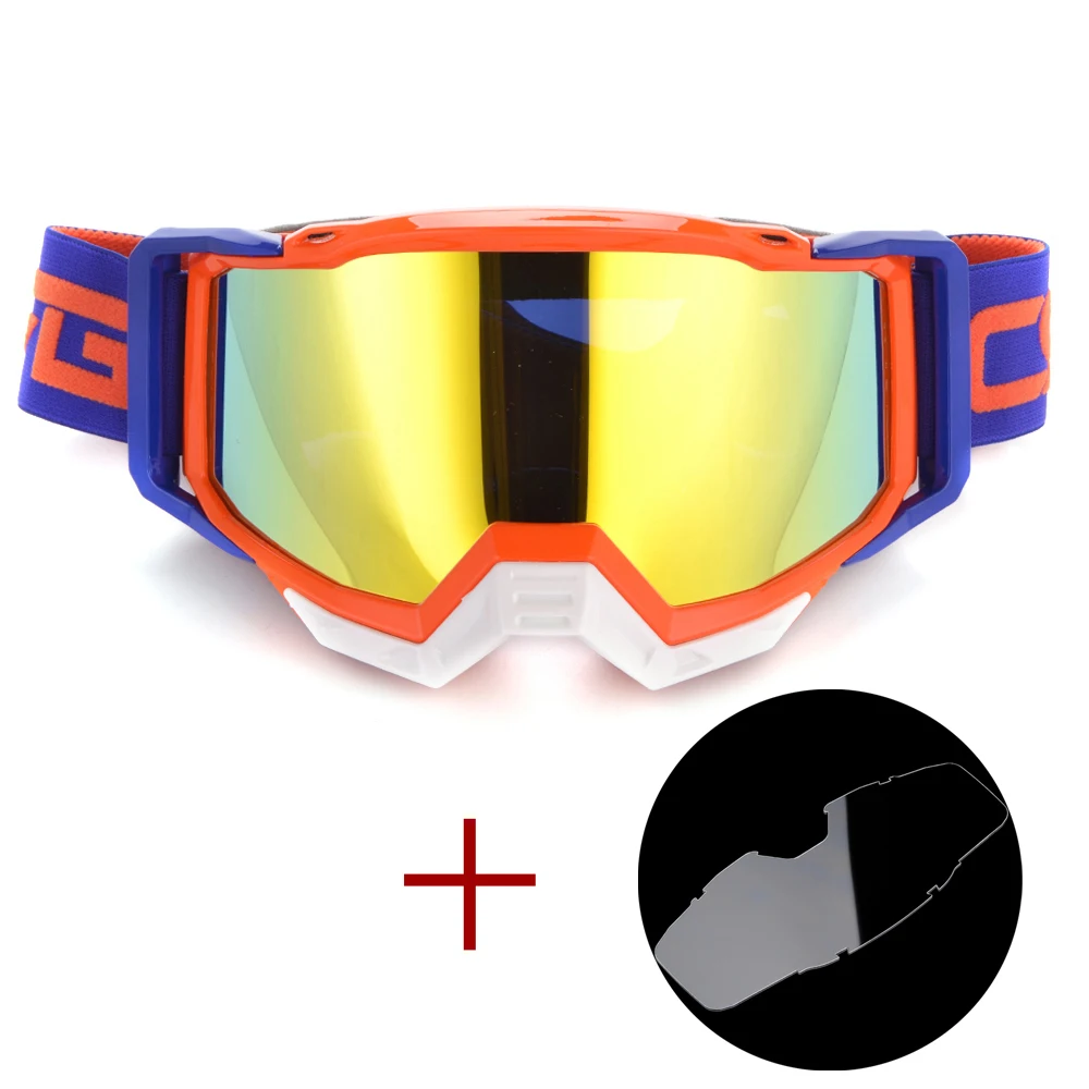 2026 Professional Motocross Goggles Glasses and Clear Lens for Motorcycle ATV DH MTB Helmet Eye Ware Sunglasses So Cool