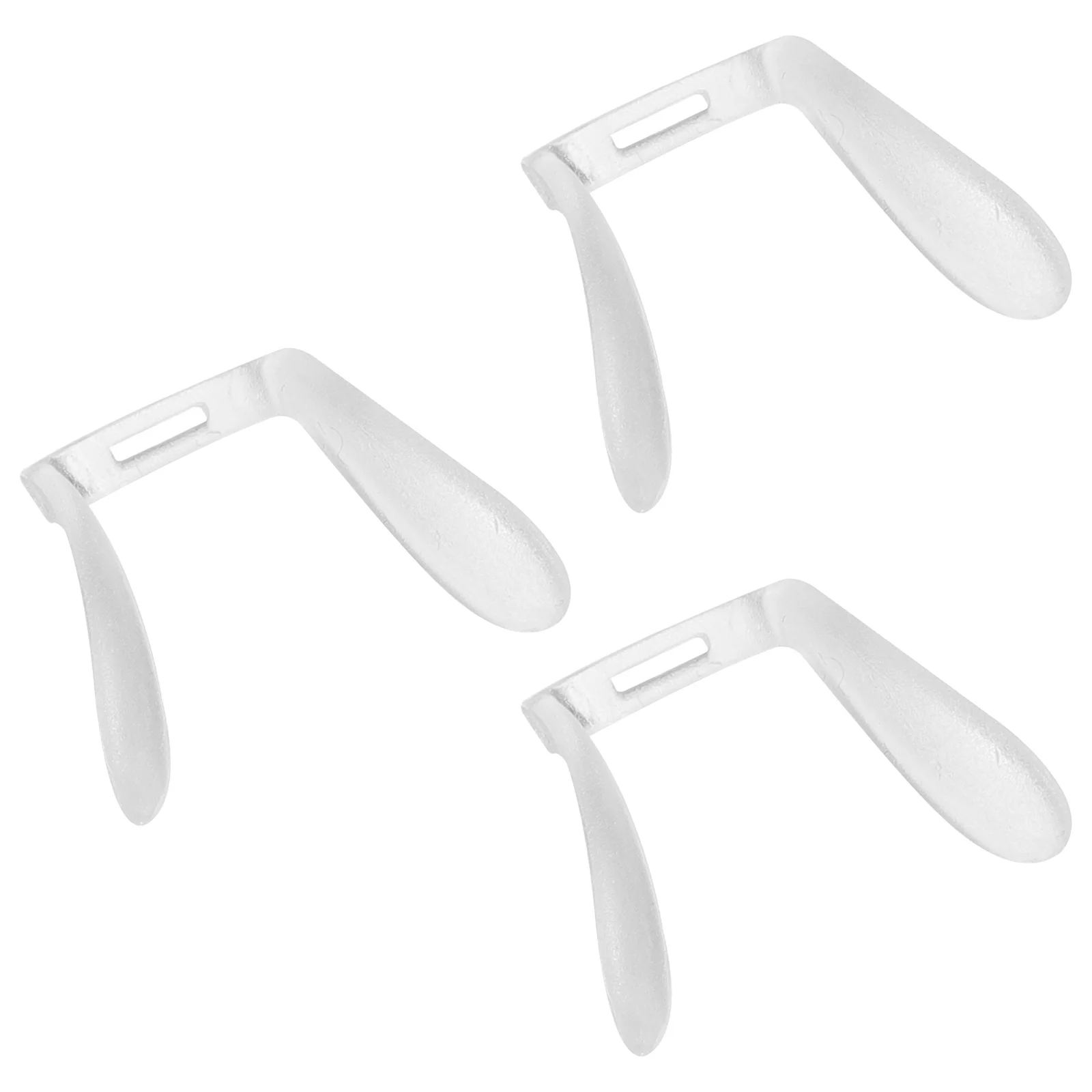 

3pcs Nose Pads For Glasses Anti-Slip Plastic Eyeglass Support Pads Replacement Parts Optical Frame Accessories