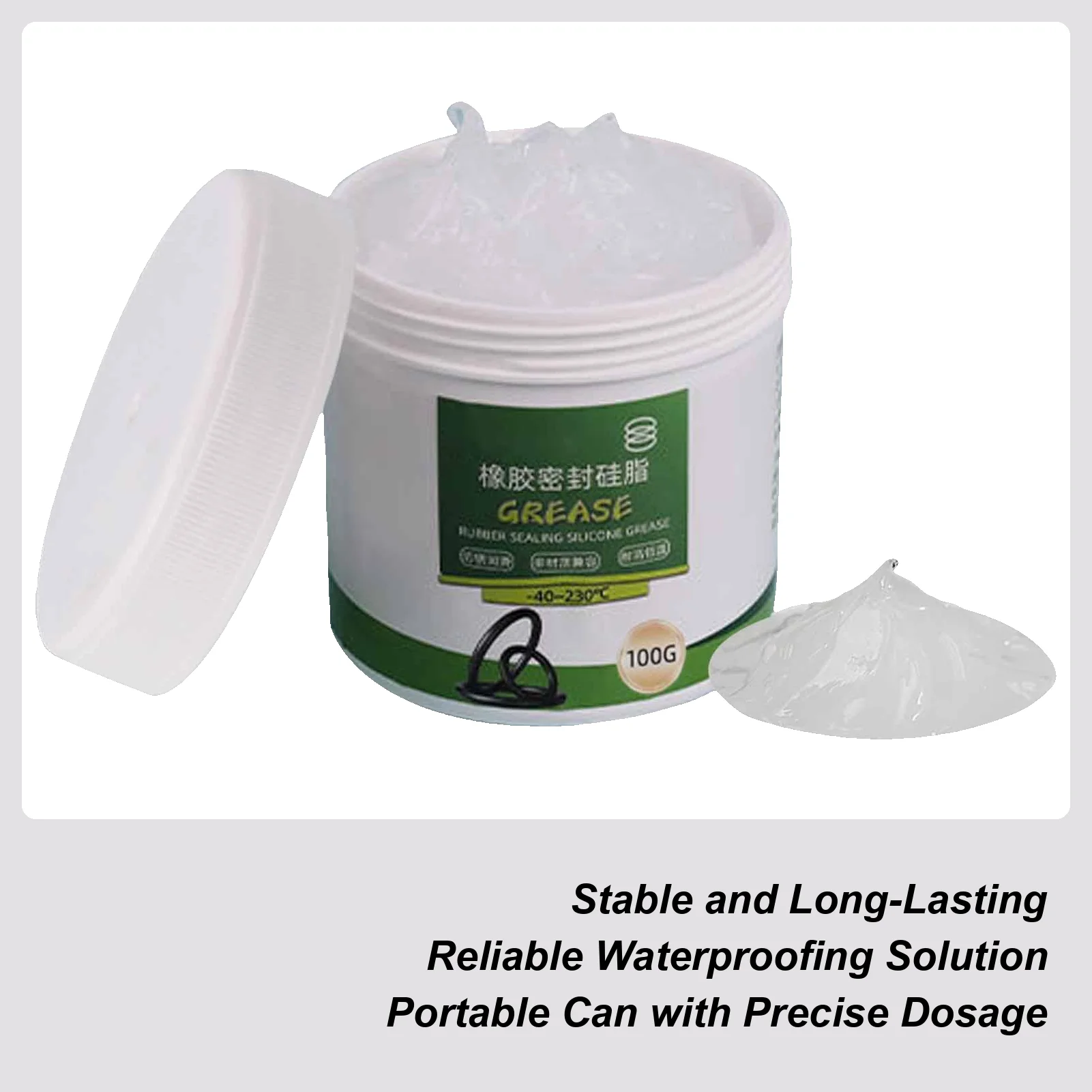 

100 г автомобильное резиновое уплотнительное кольцо, смазка, уплотнительное кольцо, резиновая смазка, поршень, уплотнительное кольцо цилиндра, паста