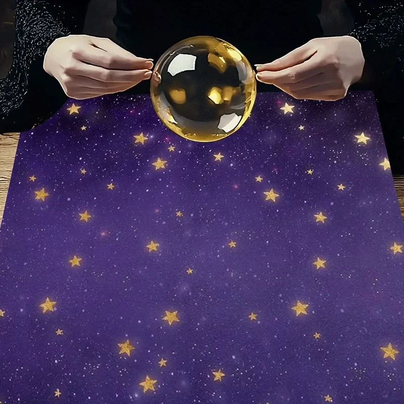 Starry Sky Design Tarot Tablecloth Altar Cloth Tarot Card Reading Home Decor Astrology Countertop Mat Home Decor