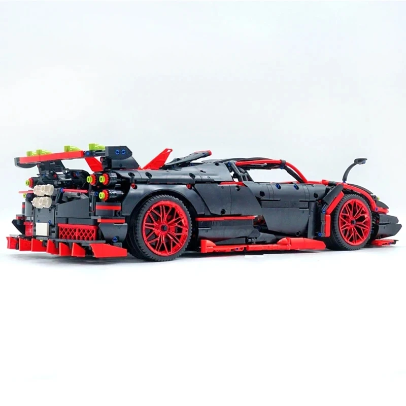 High-quality MOYU 88022 MOC Technical Super Sports Racing Car Model Building Blocks Brick Educational DIY Toy Birthday Gifts Kid