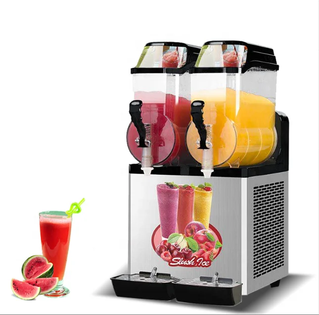 

JUYOU Slush Granita Machine Frozen Drinks Ice Cream Sorbet Granita Slush Puppy Slush Maker Machine For Beverage Shop