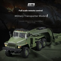 WPL Naughty Dragon 1:16 Full Scale B-36-3 Ural Trailer RC CAR Simulation Six wheel Drive Remote Control Climbing Car Play