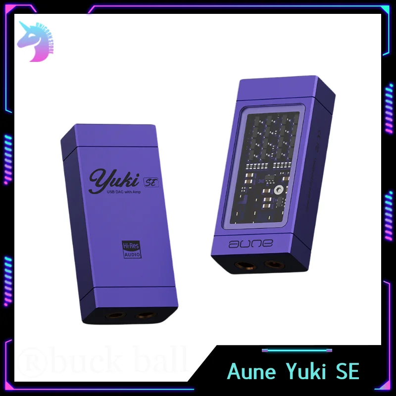 Aune Yuki SE Portable Decoder Hi-Res Lossless HIFI Headphone Amplifier Customize Dual Headphone Jack PCM768 DSD512 ES9280AC Pro