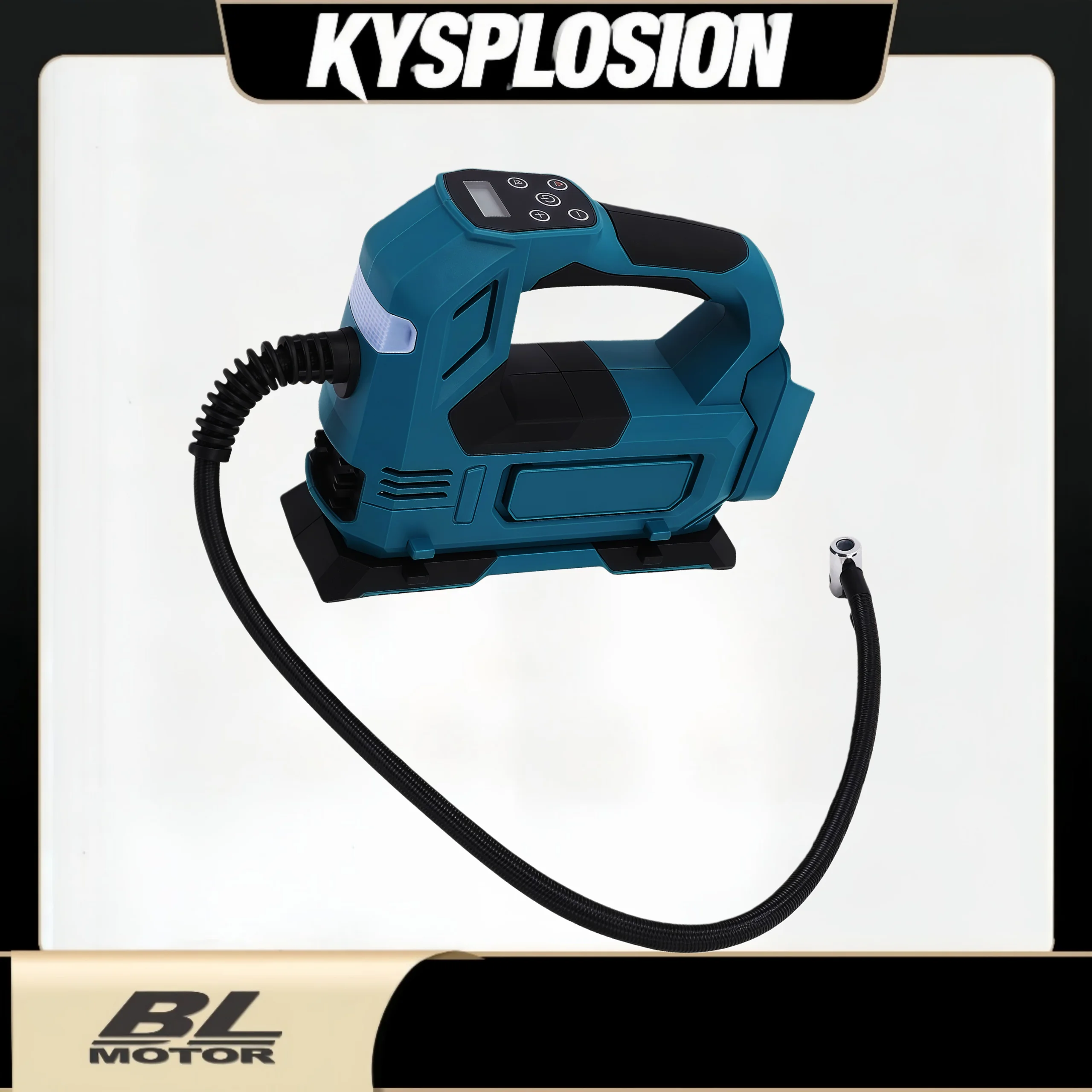 Pour Makita 18V batterie Portable sans fil gonfleur de pneu pompe à Air électrique compresseur d'air portatif pour voiture vélo pneus balle