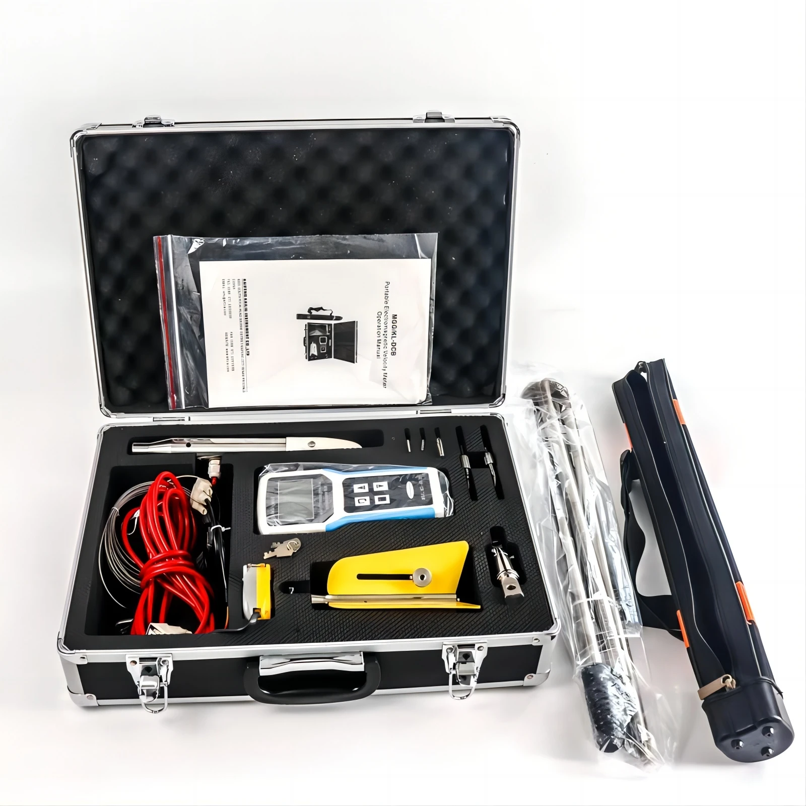 

Portable electromagnetic current meter with wide measuring range and high measuring accuracy MGG/KL-DCB