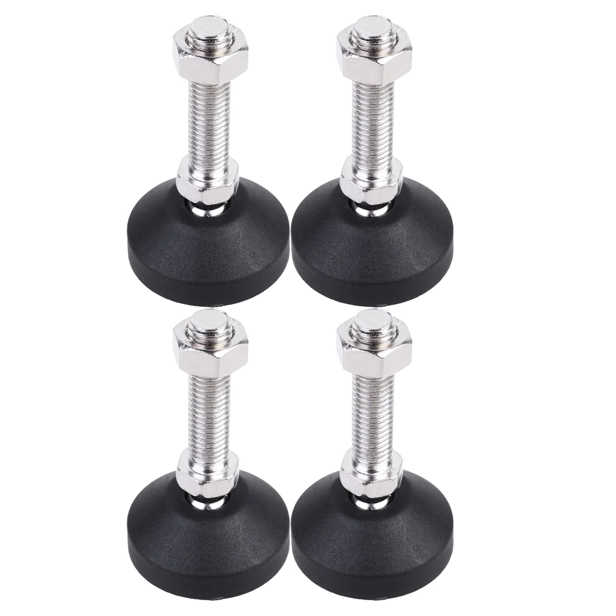 4 Pcs Caster Wheels Furniture Stand Floor Accessories Bathtub Support Mechanical Foot Work