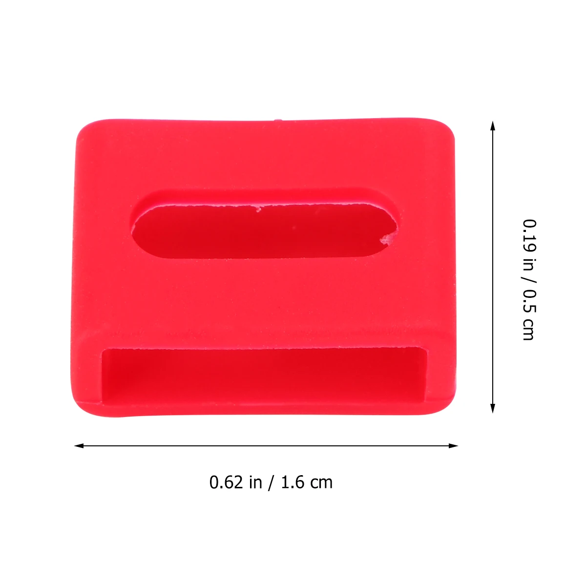 

3pcs Silicone Watch Band Loops Replacement Retaining Rings For Ga110 Ba 16Mm Red Sturdy Flexible Fastener Wristband