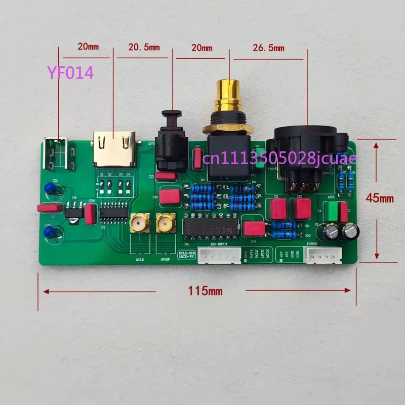 Digital Signal Output I2S Coaxial Buffer Shaping Module, HiFi DIY Upgrade for Audio Enthusiasts