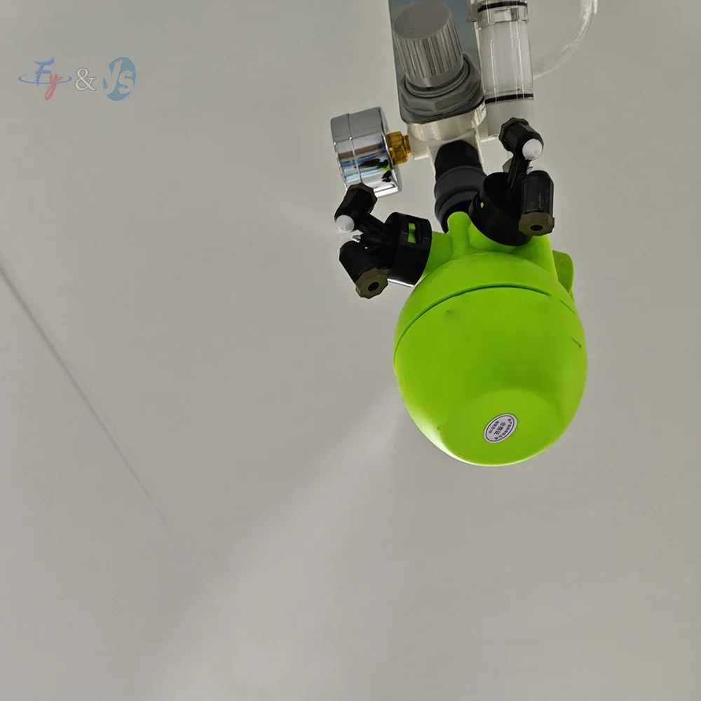 Dry Fogging Cold Mist Humidifier Air Atomizing Nozzle Misting Dry Fog MachineDry Fog Mist Cooling Humidification Systems