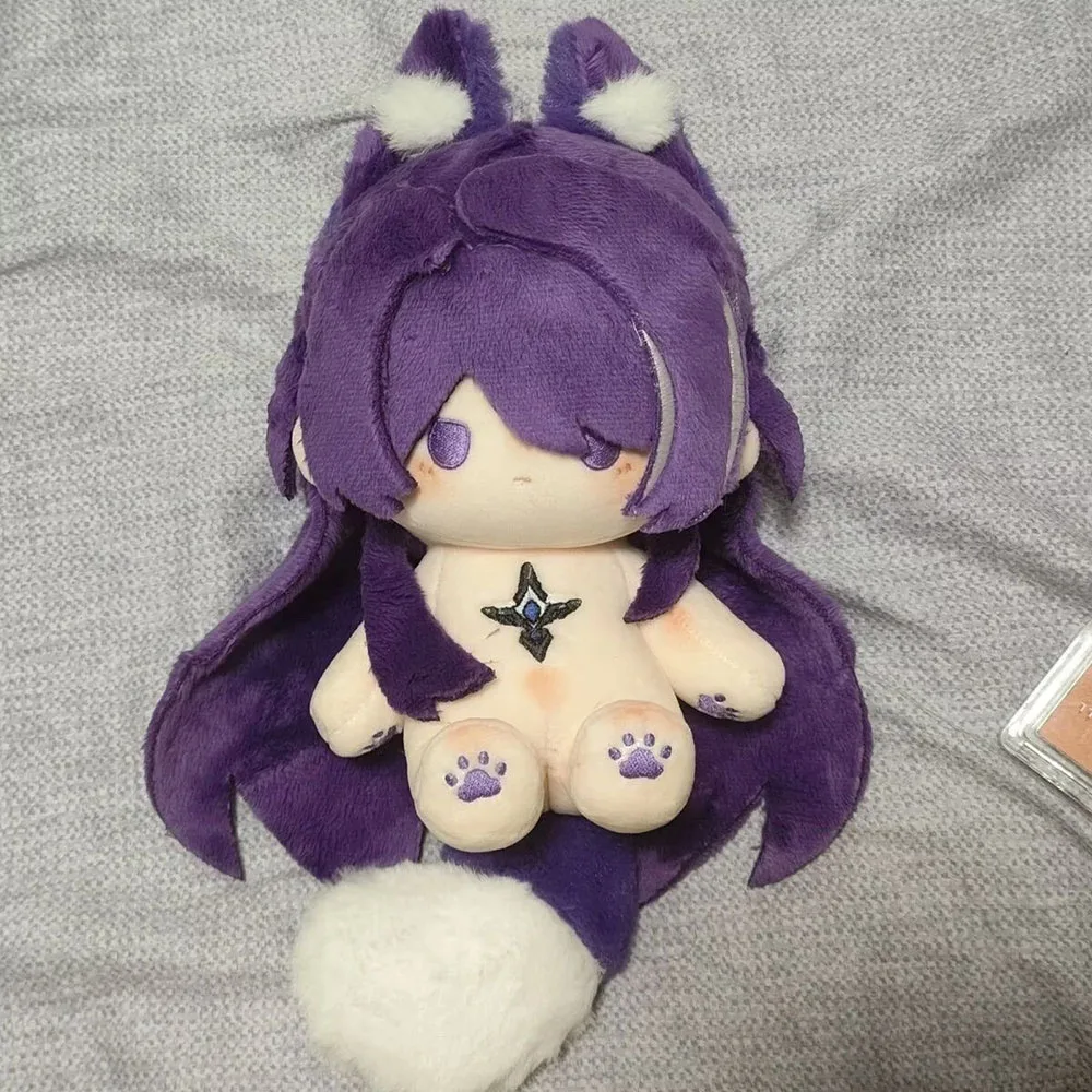 20cm Honkai Star Rail Acheron Plush Doll Ear Tail Friends Raiden Bosenmori Mei Stuffed Toy Deco Body Present XMAS Gift Pillow