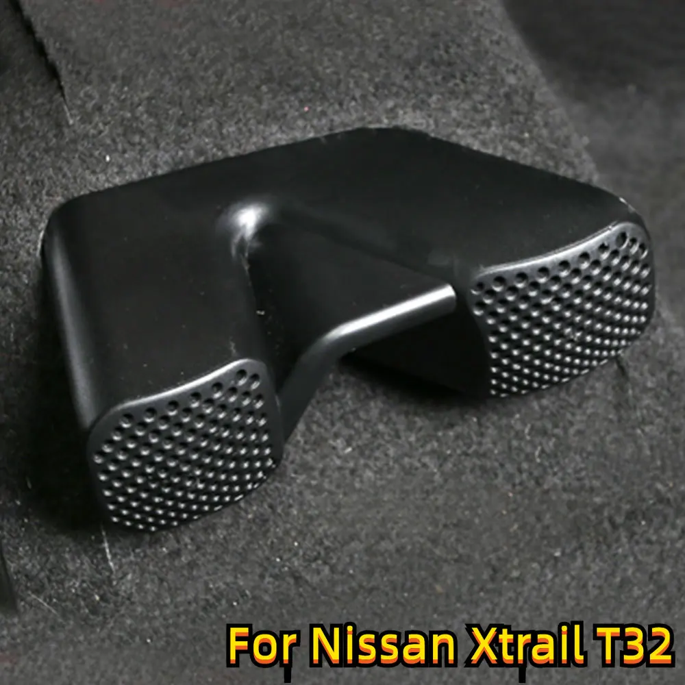 Car Air Outlet Cover Seat Air Condition Vent Net Interior RearSeat Air Duct Grille for Nissan X-trail Rogue T32 14-21 Qashqai