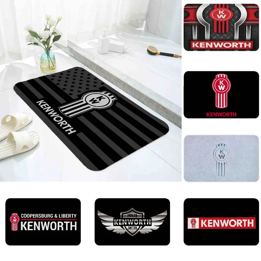 

Коврик для пола K-Kenworth, впитывающий коврик для ванной, простой грязеотталкивающий коврик для двери, кухонный коврик, коврик для ног, входной коврик