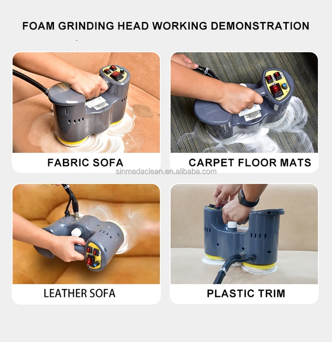 OEM الكهربائية المحمول غسيل السيارات النازع 110 فولت/120 فولت/220 فولت/230 فولت معدات التنظيف مولد بخار منظف السجاد لغسيل السيارات #5