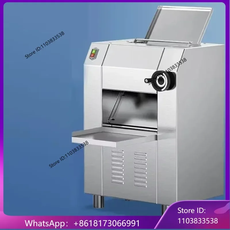 Commercial automatic electric desktop pizza dough press 220V automatic noodle rolling machine