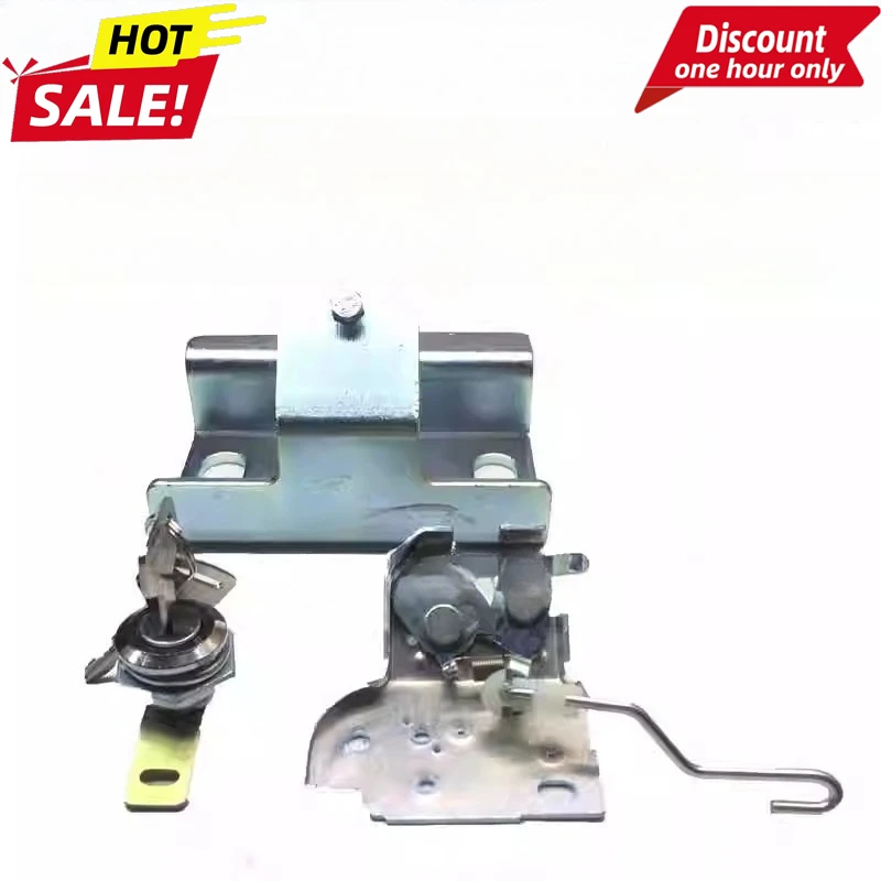 

Excavator for Shengang Kobelco SK60/70-8/75 -8 Engine Hood Lock Rear Cover Lock Assembly Hood Lock