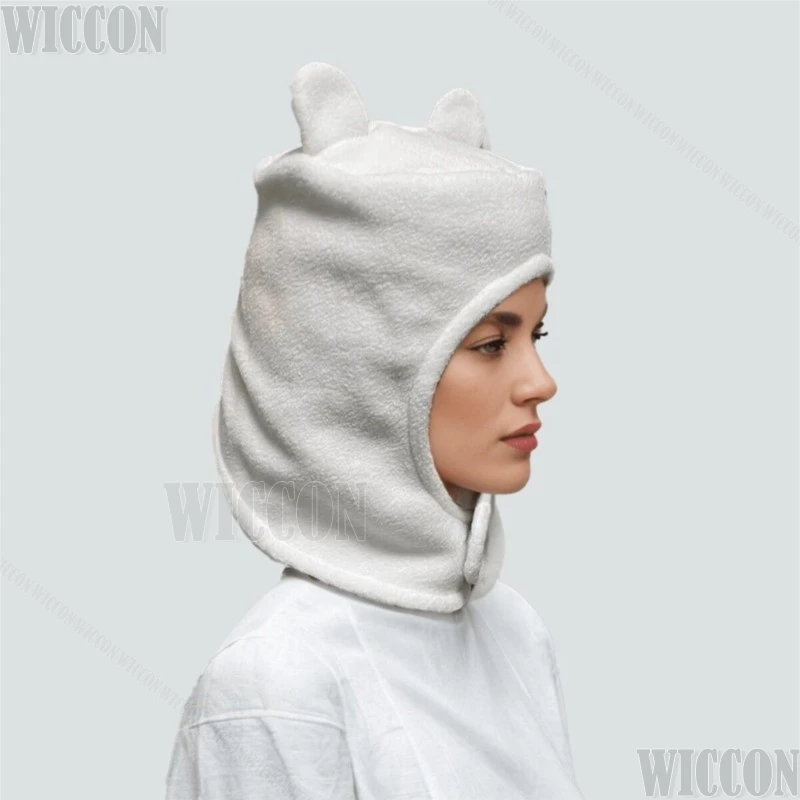 Vêtements de cosplay unisexe, costume, accessoires pour la tête, oreilles d'ours de Noël Finn, ensemble cadeau pour femme, idéal pour les fêtes d'Halloween, les spectacles sur scène et les soirées à thème.