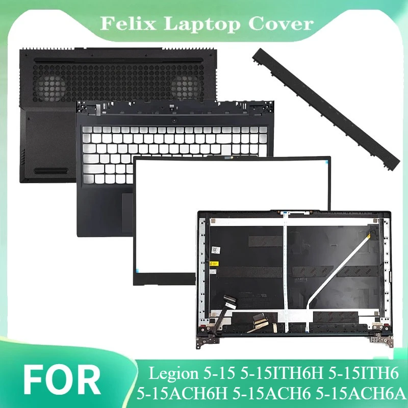 

For Legion 5-15 5-15ITH6H 5-15ITH6 5-15ACH6H 5-15ACH6 5-15ACH6A New LCD Back Case/Bezel Palmrest Bottom Hinge Cover