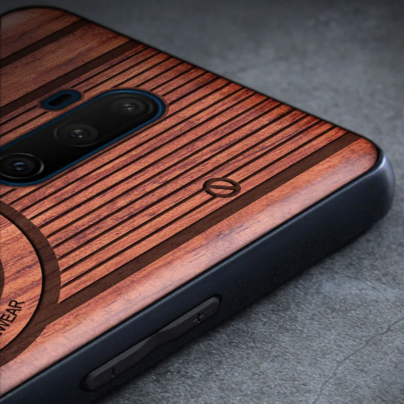 Shockproof Real Wood Phone Case For Oneplus 9 Pro Case Wooden Full Cover Silicone Coque For Oneplus 7 7T 8 Pro 8T 9R Case Funda