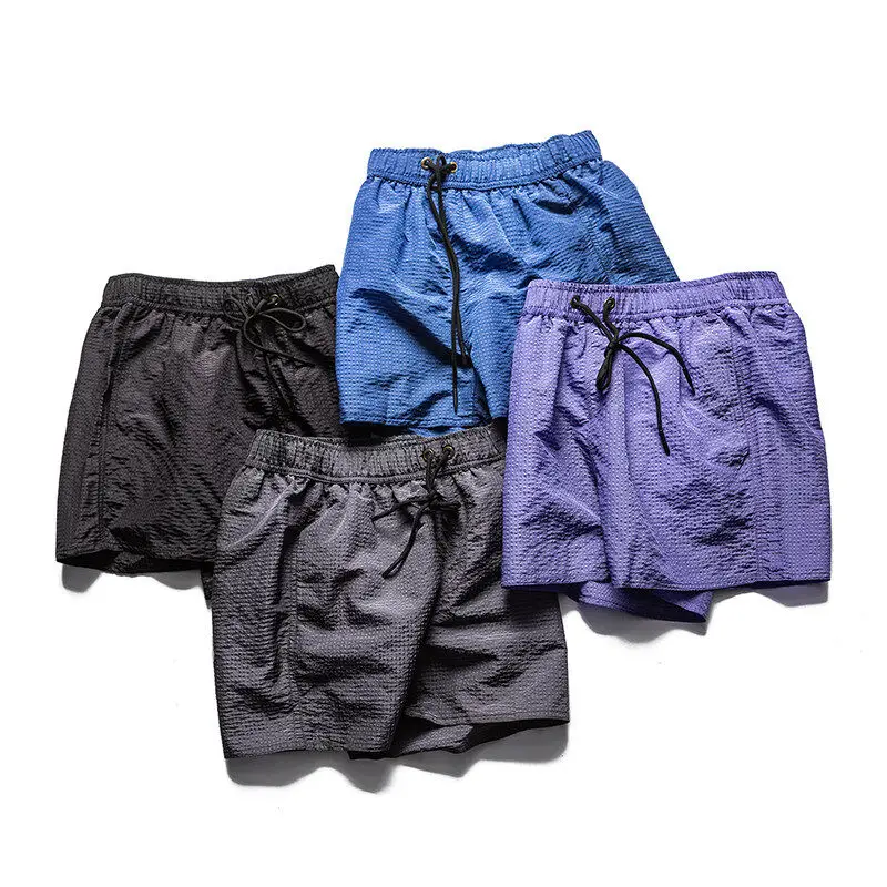 

Qui Dry Running orts Men's Loose Fit Casual Trendy Knee-Length Sports Innerwear Straight Leg Summer Nylon orts