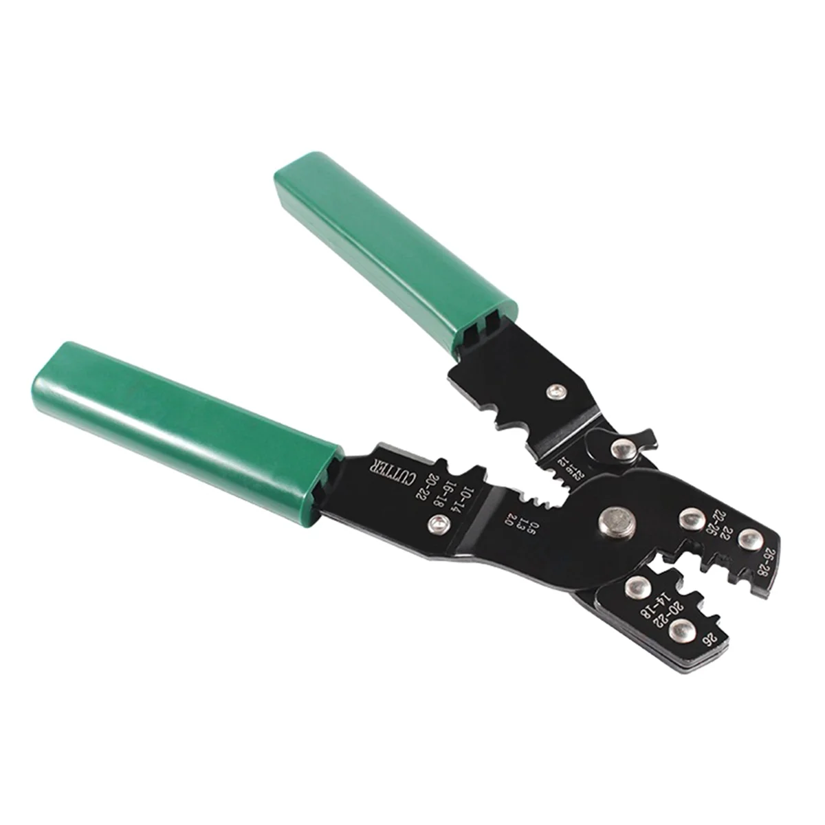 HS-202D Multifunctional Crimping Pliers OT/UT0.08-2.5² Cold-Pressed Terminal Wire Cutting Crimping Pliers