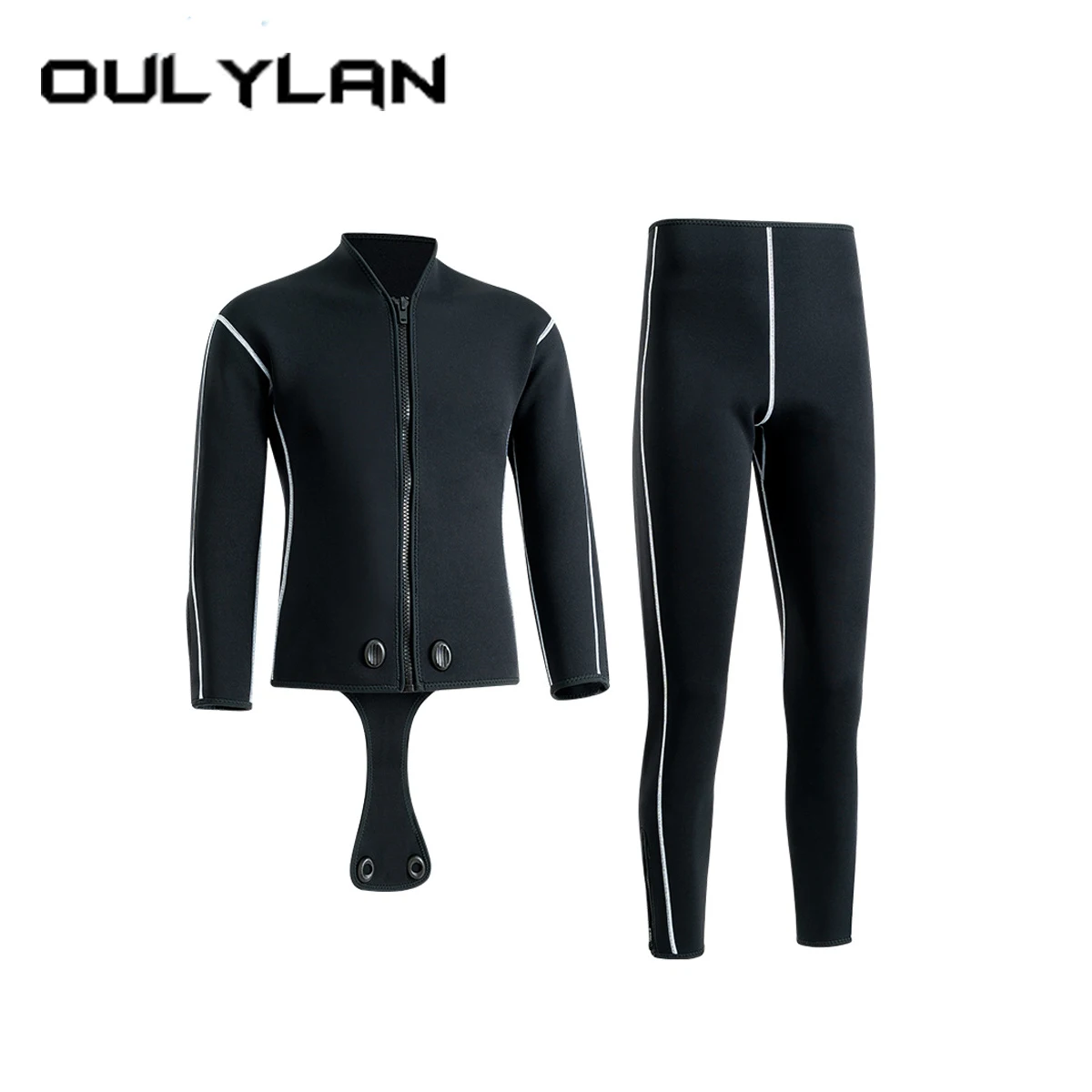 

3MM Split Diving Suit Men Women Cold-Proof Scuba Spearfishing Snorkeling Surfing Swimsuit Winter Thermal 2 Pieces Wetsuit