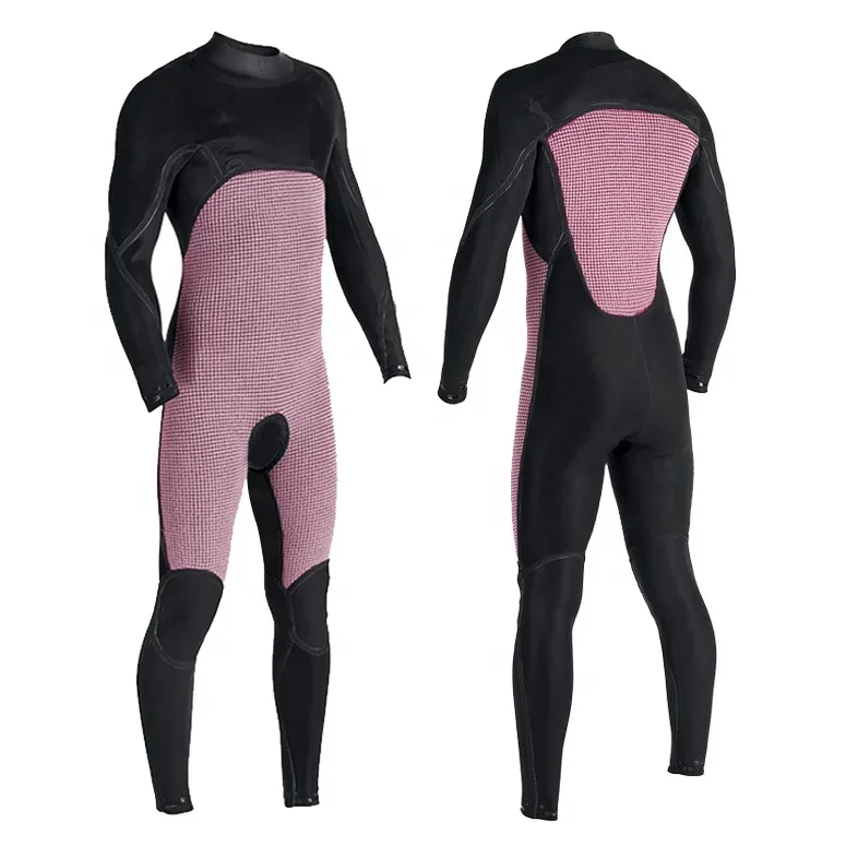 Waterproof  Warm chest zip wet suit 3/2mm 4/3mm neoprene surfing wetsuit