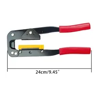 Crimping Pliers  Anti-rust Ratchet Type Terminal for Adventure Camping Climbing IDC Crimp EDC Tool for Flat Ribbon Cable