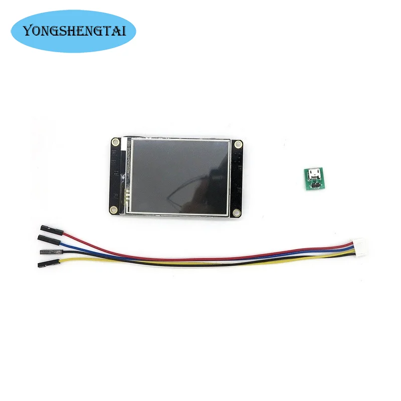 Nextion Enhanced K Series: NX3224K028 2.8"Resistive Touchscreen HMI UART Serial TFT LCD Module Display for Arduino Raspberry Pi