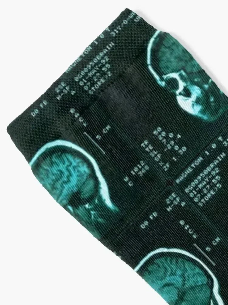 Mri Of Normal Brain، جوارب التصوير الطبي، جورب التدفئة الفاخرة kawaii الهيب هوب الرجال الجوارب الفاخرة العلامة التجارية النسائية