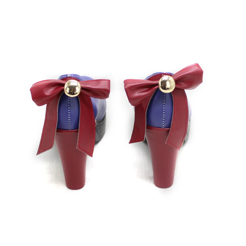 Ichinose Shiki Scarpe Cosplay Accessori Anime Cosplay Prop Scarpe in pelle PU Stivali di Halloween Realizzati su misura