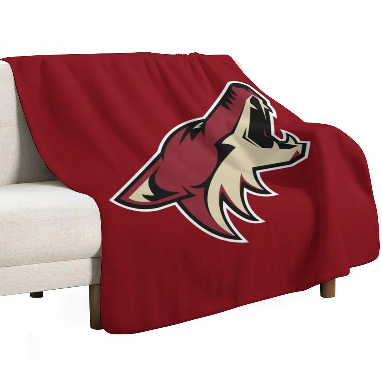 Coyotes logo Throw Blanket Summer Cool Breathable Blanket for Sleeping