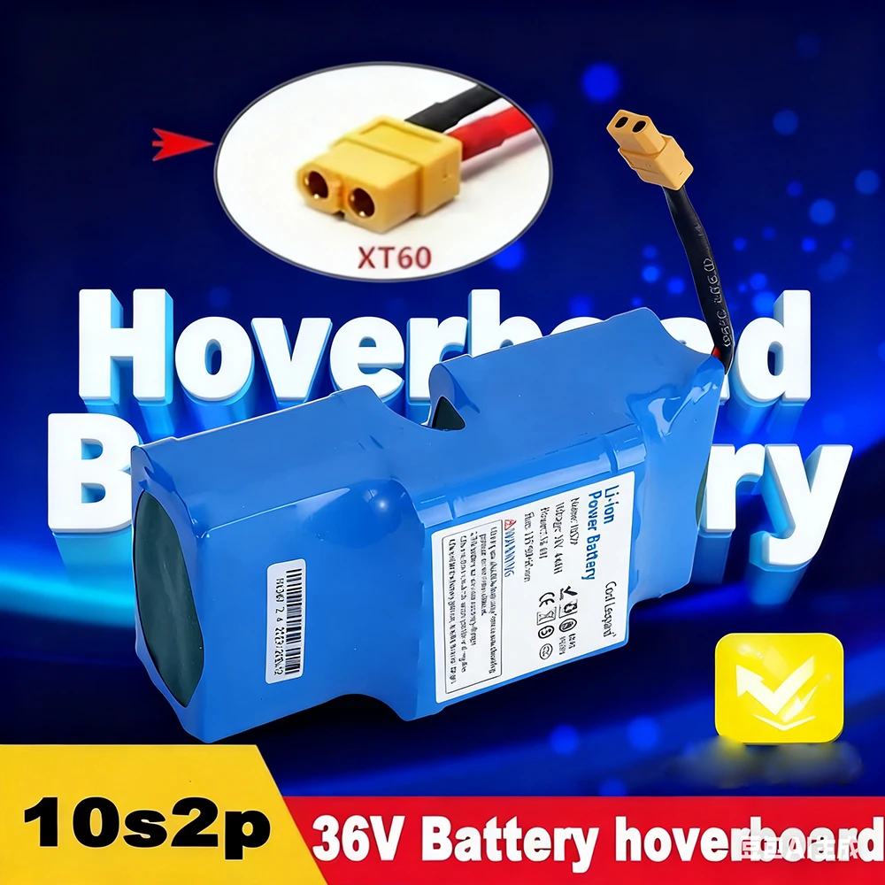 

High-quality 10S2P 36V 4400mAh Rechargeable Lithium-ion Battery for Electric Self-balancing Scooter,HoverBoard and Unicycle